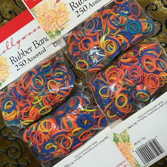 Assorted Rubber Bands 4 Pack - Picture 3 of 3